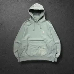 championリバースウィーブXL肉厚ペールグリーングランジフェードスウェット