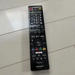 中古SHARP AQUOS テレビ リモコン GB174SB シャープ アクオスのサムネイル