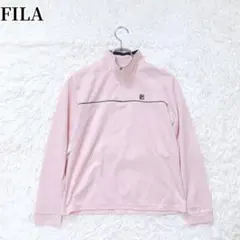 フィラ FILA ハーフジップ ジャージ ピンク スポーツウェア カジュアルのサムネイル