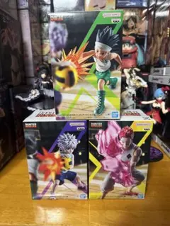 ハンター×ハンター GI編 ゴン キルア ヒソカ フィギュアセット
