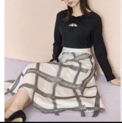 【新品、タグつき】tocco closet フレアスカート