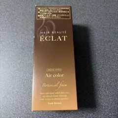 ヘアボーテ エクラ ボタニカルエアカラーフォーム ダークブラウン 80g