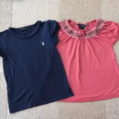 ラルフローレン　半袖Tシャツ　トップス　女の子　110cm　120cm