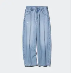 UNIQLOバギーカーブジーンズ　24インチ