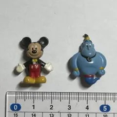 ディズニー ミニ起き上がりこぼし ドナルド フィガロ レトロ レア 希少