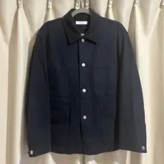 BEAUTY＆YOUTH コットン カバーオール ジャケット ネイビー　Мサイズ