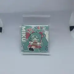 初音ミク　スクエア　缶バッジ　海外限定