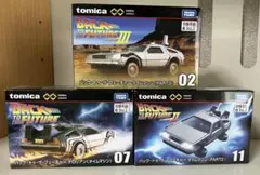 トミカ プレミアム バック・トゥ・ザ・フューチャー デロリアン ガチャ