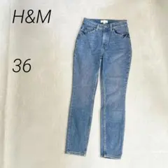 H＆M　デニムパンツ　ジーンズ　ストレッチ　スキニーのサムネイル