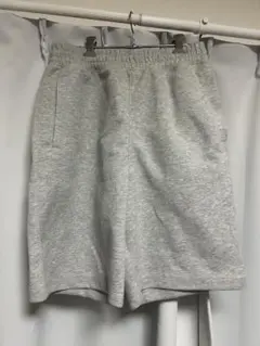 ユニクロC ハーフスウェットパンツ グレー M