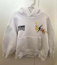 ZARA ポケモンパーカー フーディー 裏起毛 120