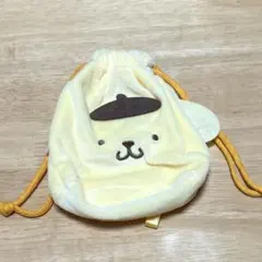 ポムポムプリン　巾着バッグ　ガチャガチャ