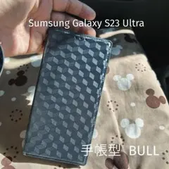 Sumsung Galaxy S23 Ultra 手帳型ケース　BLUE