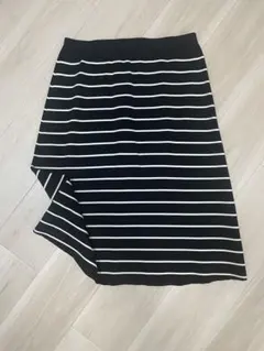 theory luxe⭐︎ボーダースカート⭐︎カラー、ブラック⭐︎サイズ、40⭐︎のサムネイル