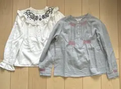 ボンポワン ブラウス　2点セット　10