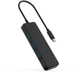 USB ハブ　TypeC ハブ USB3.0 4ポート 増設高速データ転送