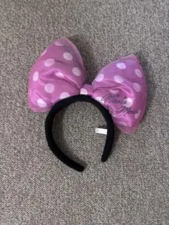 ミニー・マウス 水玉カチューシャ