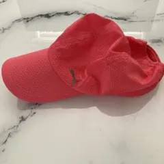 PUMA プーマ　キャップ　ポリエステル100% サーモンピンク　フリーサイズのサムネイル