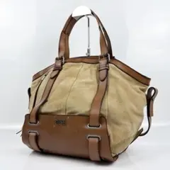 Archive 00s Diesel Suède Logo Hand Bag