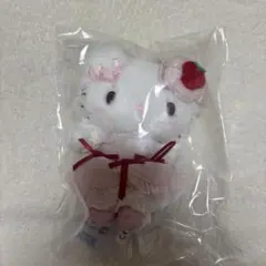 ハローキティ マスコットバッグチャーム（いちごホイップケーキ）