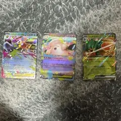 ムニキスゼロ RR 3枚セット メガスターミー メガピクシー ジュナイパー M3