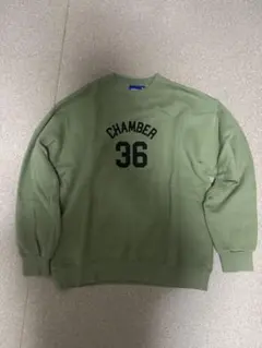 afterbase CHAMBER 36 スウェット XL オリーブグリーンのサムネイル