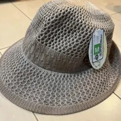 【未使用、タグ付き】レディース通気性メッシュハット Mサイズ ベージュ