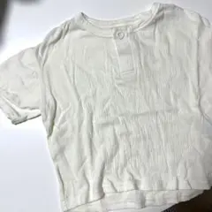ボタン付き Tシャツ 90cm