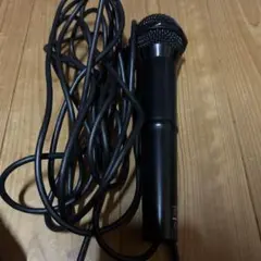有線マイク ON/OFFスイッチ付き ブラック
