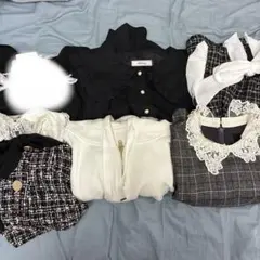 タグ付き有！量産地雷系ワンピース 5着まとめ売り