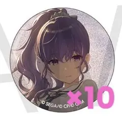 プロセカ グリッター缶バッジ 38B 朝比奈まふゆ