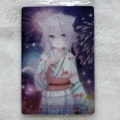 ①ホロライブ　ウエハース　カード　猫又おかゆ