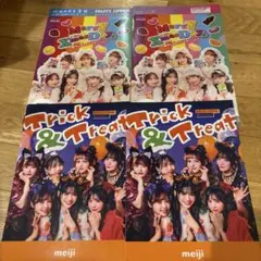 meiji クリアファイル セット フルーツジッパー 明治 フルッパー 明治