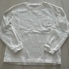 プティマイン　petit main長袖カットソー ホワイト 130cm