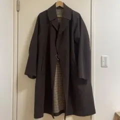 K*g様 ブラウン チェスターコート ベルト付き　BEAMS 中古