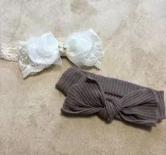 ベビー　ヘアバンド　2点