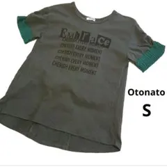 Otonatoオトナト 背中切り替えTシャツ