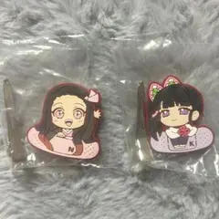 鬼滅の刃 キャラ ばんちょうこう ヘアクリップ 竈門禰豆子 栗花落カナヲ