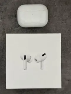 【ジャンク品】正規品AirPods Pro第一世代本体 ホワイト