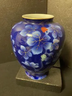 大倉陶園 花瓶 壺 葡萄 花器 フラワーベース ぶどう柄 - メルカリ