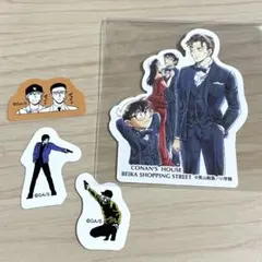 名探偵コナン コナン百貨店 探偵社 ステッカー 赤井秀一 安室透 北栄町