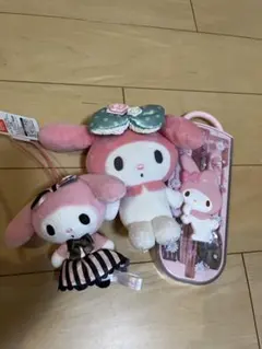 マイメロ人形２つ♡カトラリーセット♡単品売り不可♡