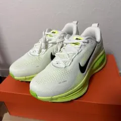 Nike ボメロ18 ランニングシューズ ホワイト/ライムグリーン26.0cm