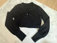 シロノサクラ　Sun Crush！UV cardigan 〜勿忘草～　ブラックのサムネイル