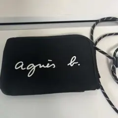 agnesb アニエスベー スマホショルダーバッグ ポシェット ミニ