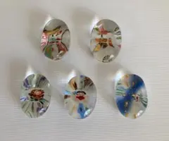 【デコガール様専用】クリスタル 箸置き 5個セット