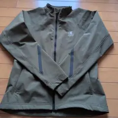 Champion オリーブ ジップアップジャケット