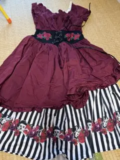 The Dress Shop ホーンテッドマンション ノースリーブワンピース