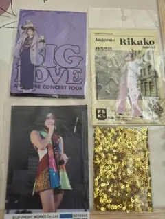 佐々木莉佳子　FSK2個 、生写真+衣装切れ端