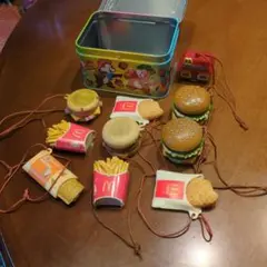 マクドナルド ミニチュア ストラップ 8種セット チップとデール缶のサムネイル